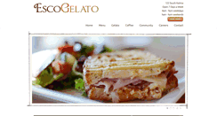 Desktop Screenshot of escogelato.com